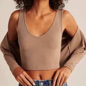 Abercrombie Cardigan & Tank set